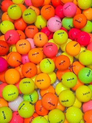 Colorful Volvo Three-Layer Golf Ball, Ultra-Long Distance Callaway Practice Ball, Large B