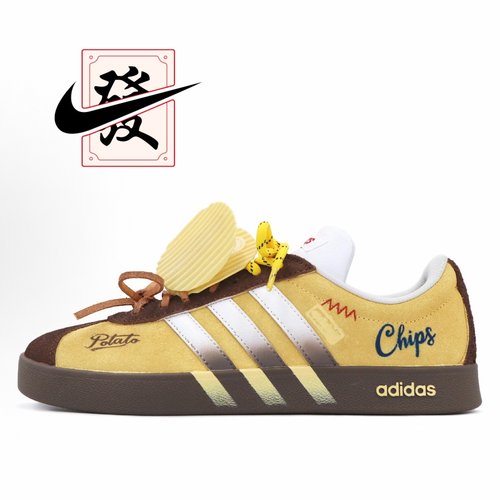 【定制球鞋】欣亮体育 VL Court Lifestyle 薯片鞋 板鞋 男女同款