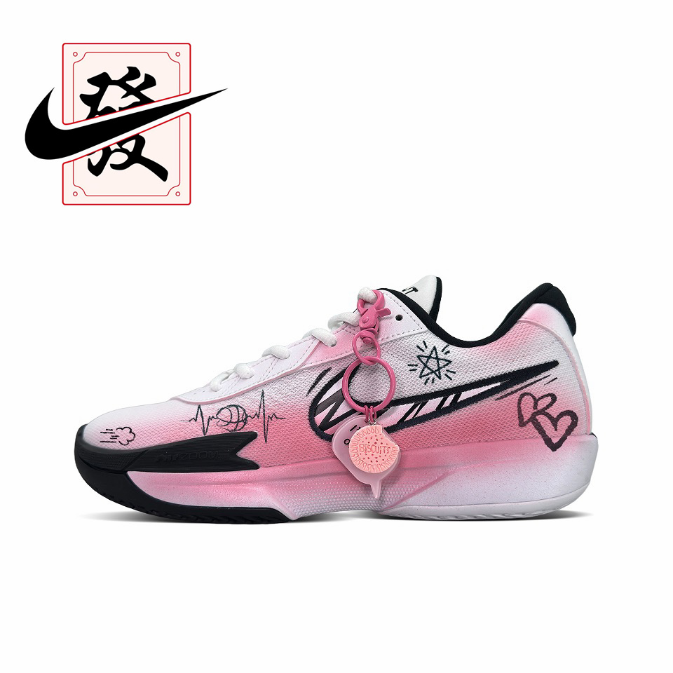 NikeAirZoom渐变樱花篮球鞋