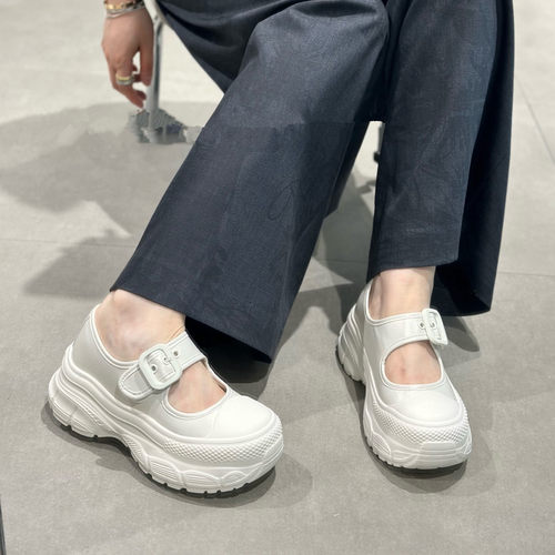 厚底增高玛丽珍女鞋子松糕单鞋女