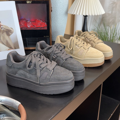 面包鞋女款2025冬季新款厚底女鞋