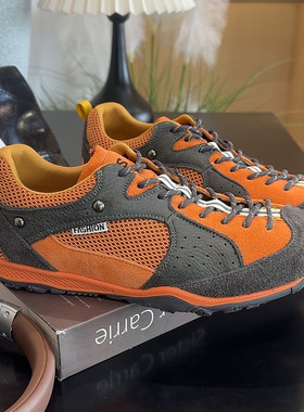 复古橙色德训鞋女款巨好看2026春季新款红色休闲运动阿甘鞋女鞋子