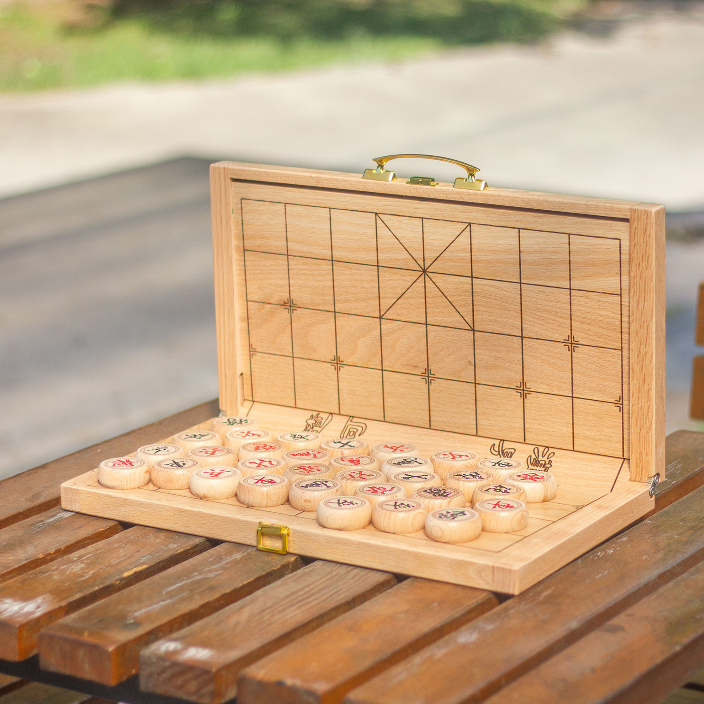 妙枰折叠棋盘自动升降