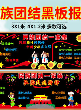 班级布置童心向党主题装饰墙贴