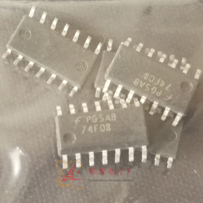 进口原装 74F08SCX SOP14 贴片