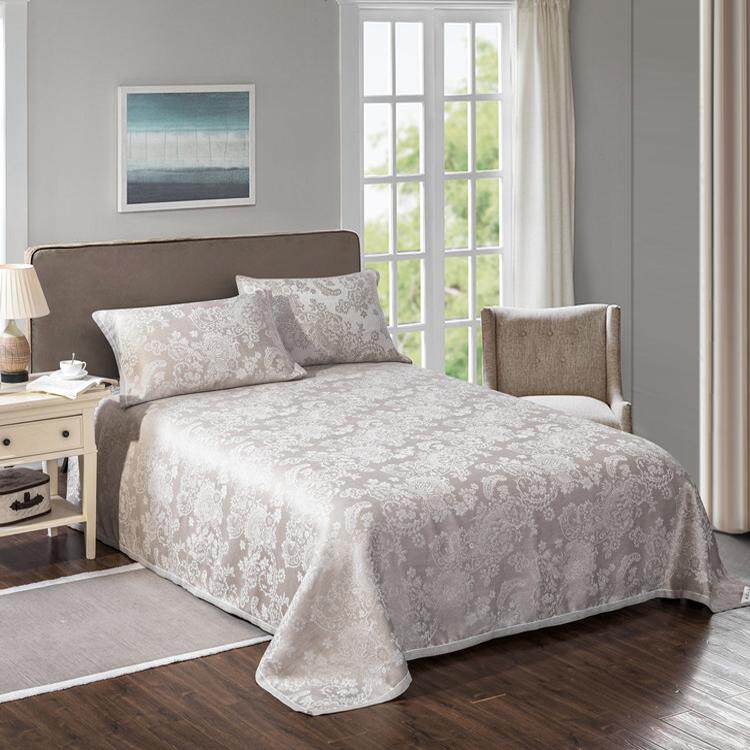 【花开富贵】哈麻双鹤 奢华双雨露汉麻凉席三件套  1.8/2米床