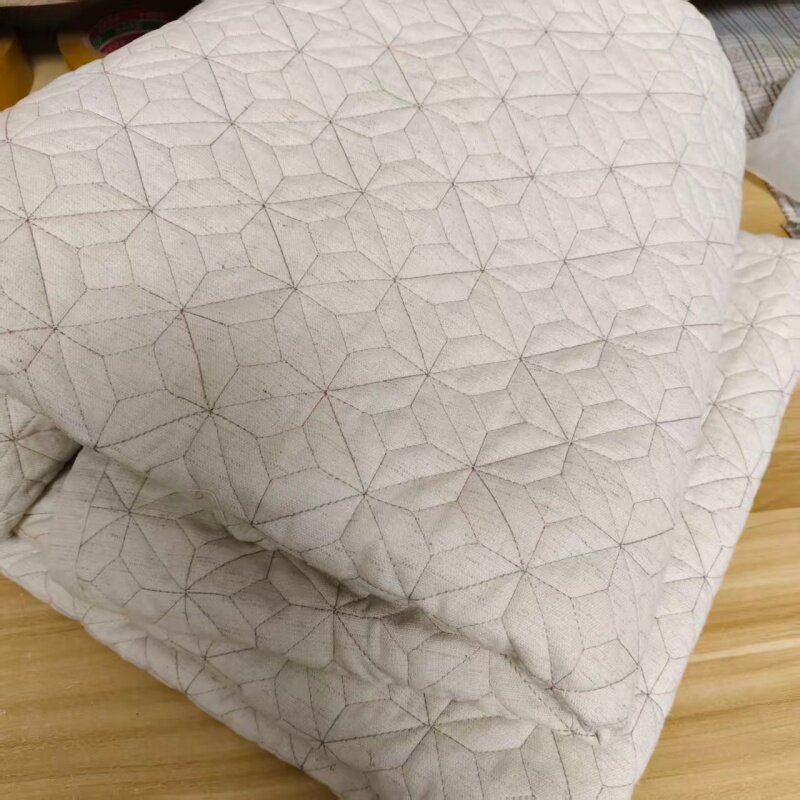 【几何图形】汉麻床盖 厚实款 230*250cm