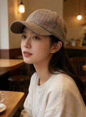 汉麻棒球帽子   遮阳帽  防紫外线  男女同款