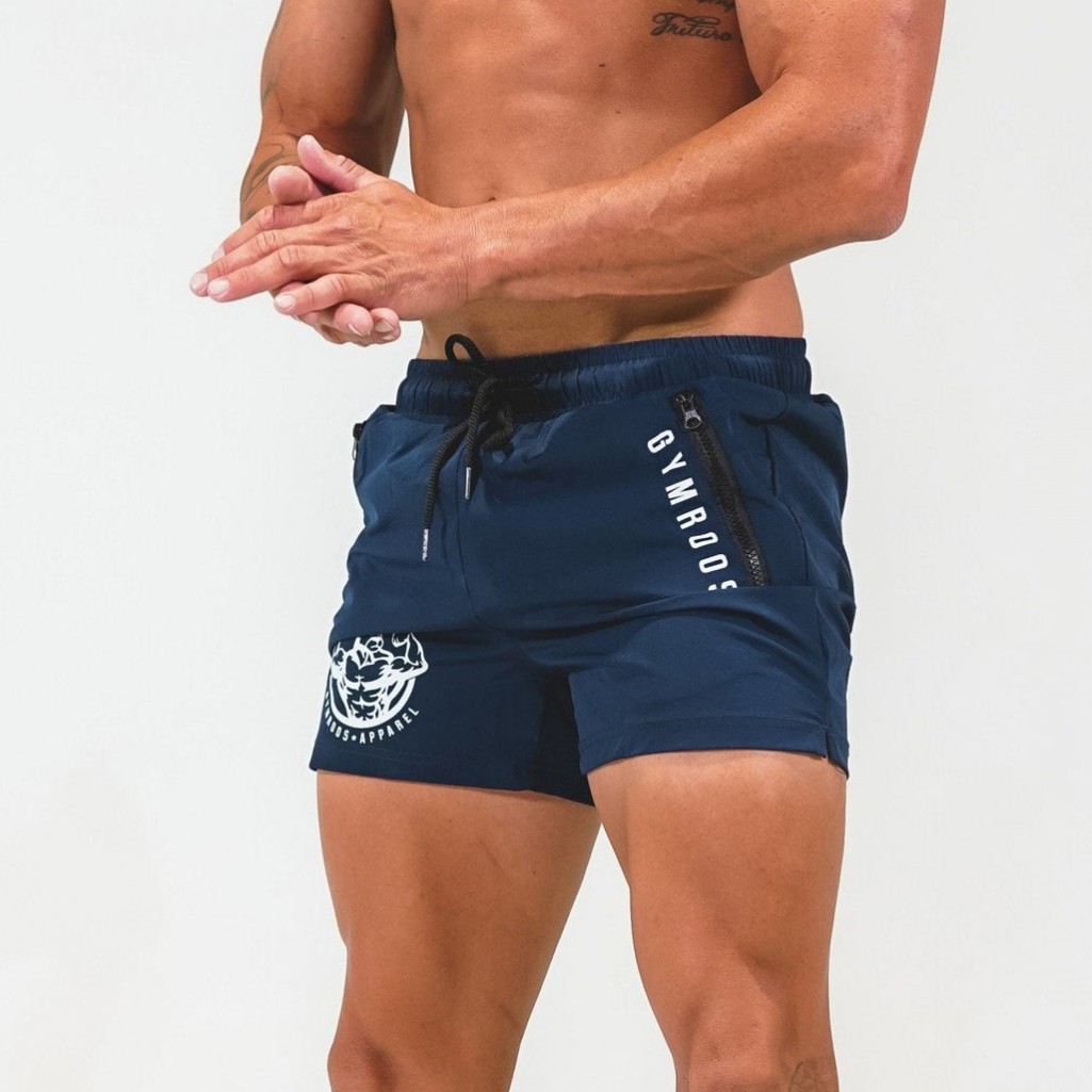 运动健身短裤跑步训练深蹲裤子