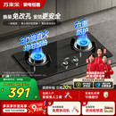 万家乐KA031B燃气灶家用灶具双眼灶天然气液化气煤气灶 政府补贴