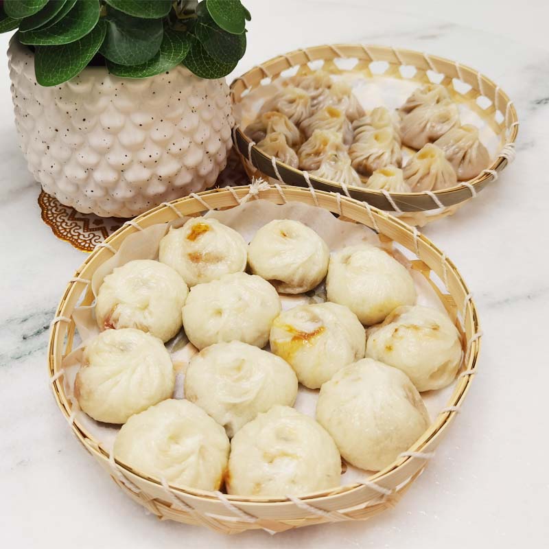 老面鲜肉小笼包早餐半成品整箱