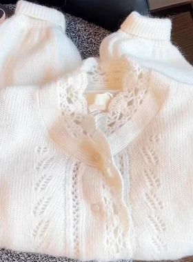 chao级推荐！软糯马海毛针织衫女秋冬2025年新款温柔气质减龄毛衣