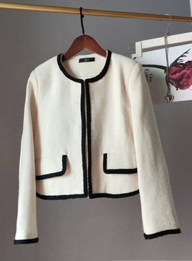 Kalman  优雅法式~轻奢气质小香风秋冬外套女A57235