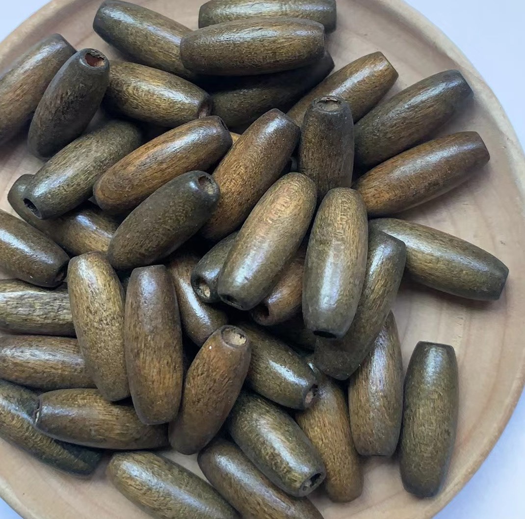 配件diy木质手工大米珠