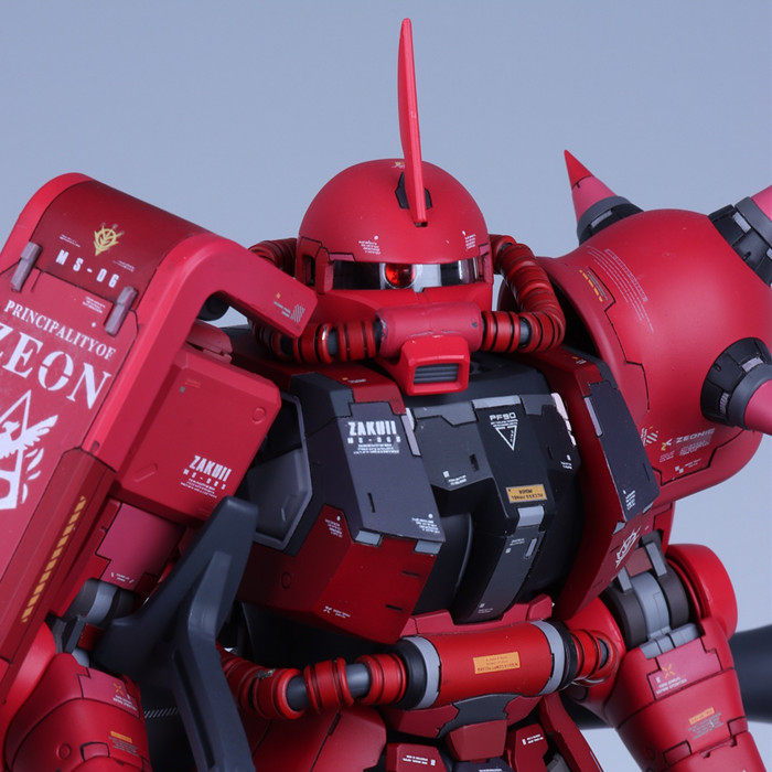 老衲作品 育胶扎古红色  喷涂代工 定制