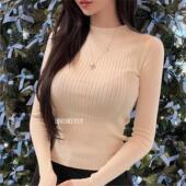 自留 LE516日常推荐 简约显身材圆领修身 51STUDIO自制 针织衫