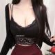 MU288性感 现货 51STUDIO自制 自留带胸垫蕾丝美背吊带背心se