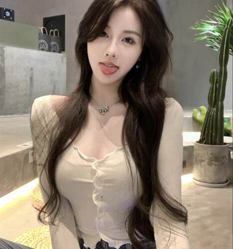 竹棉甜美纯欲女主播衣服网红