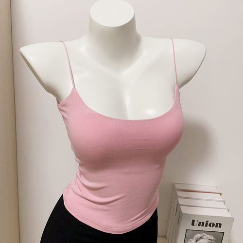 吊带百搭纯欲纯欲性感胸垫