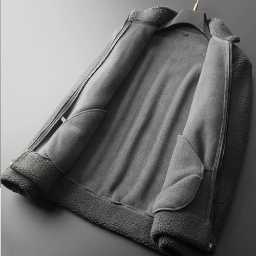 Утепленная мужская куртка, весенние бархатные щипцы, трендовое термобелье