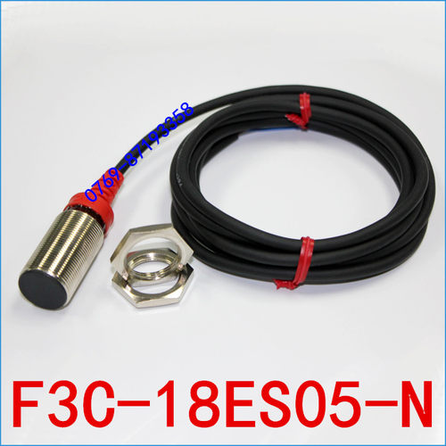 原装F&C嘉准M18接近开关F3C-18ES05-N/N2/P/P2 R2三线NPN 24V常开
