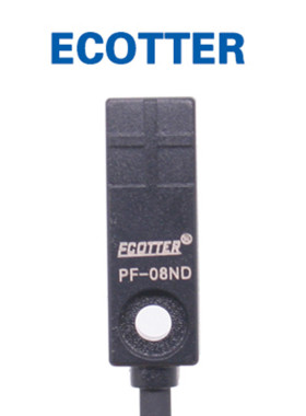 原装全新ECOTTER接近开关PF-08ND三线NPN常开24V正品质量保证