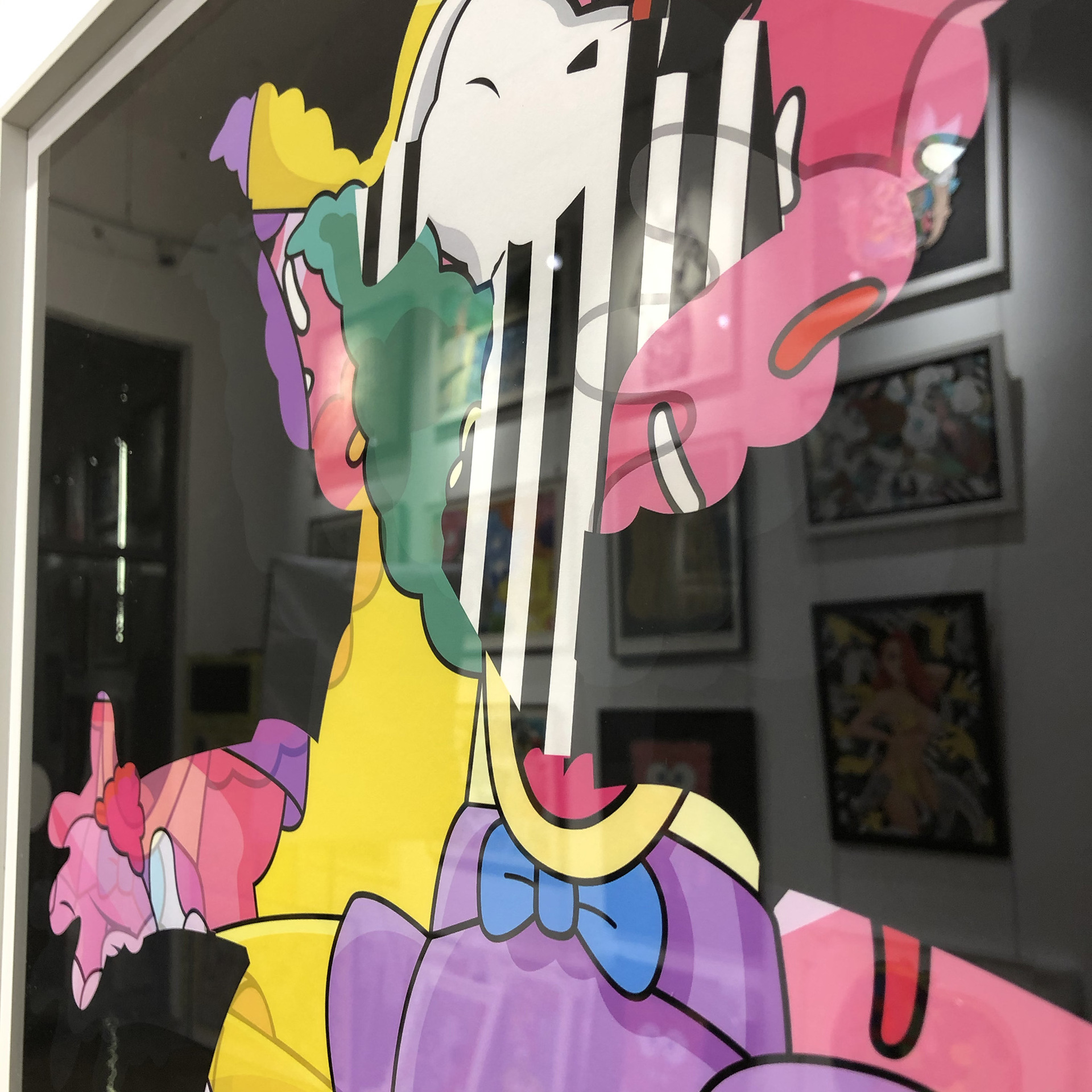 jerkface版画潮流辛普森小丑限定潮牌样板房挂画现代装饰画平面图片