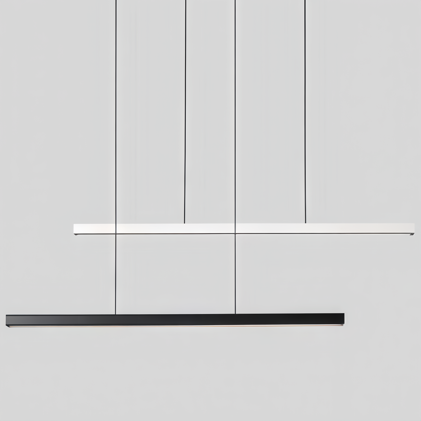 意式极简吊灯具一字餐厅前台吧台岛台展厅专卖店书房书桌现代北欧