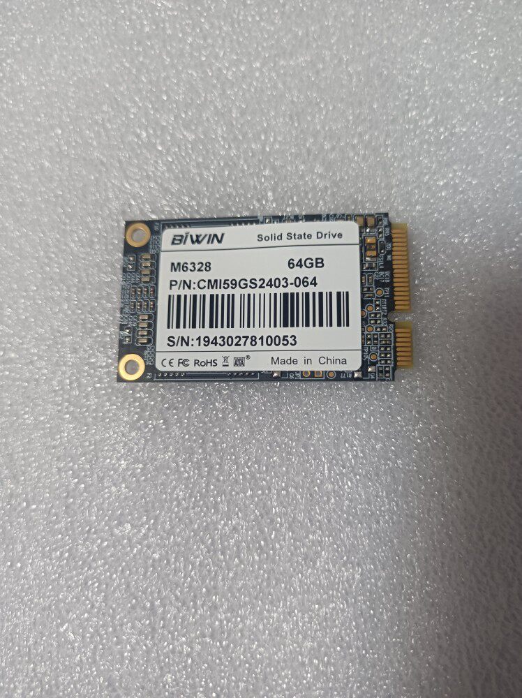 全新 BIWIN 佰维 MSATA 32G 64G 128G SSD 固态硬盘 工控设备