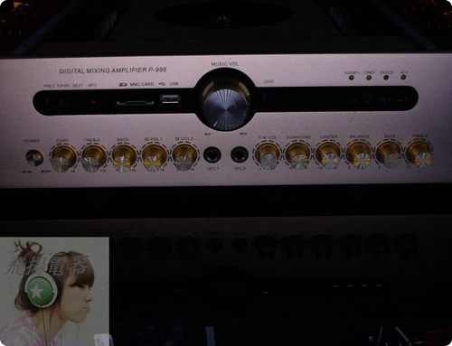 日本蓝牙hifi家庭影院插卡功放机