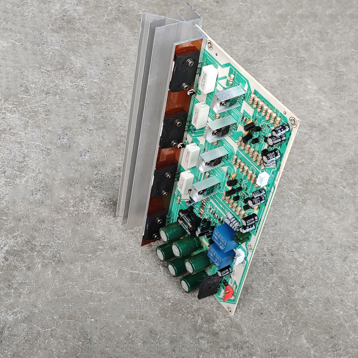 500W三肯管大功率6电容功放板 纯后级功放板HIFI级DIY改装功放板