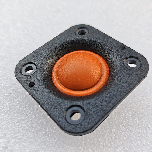 30W48mm橘黄色高音单元4.8cm喇叭扬声器进口丝膜铷铁强磁悦耳清脆