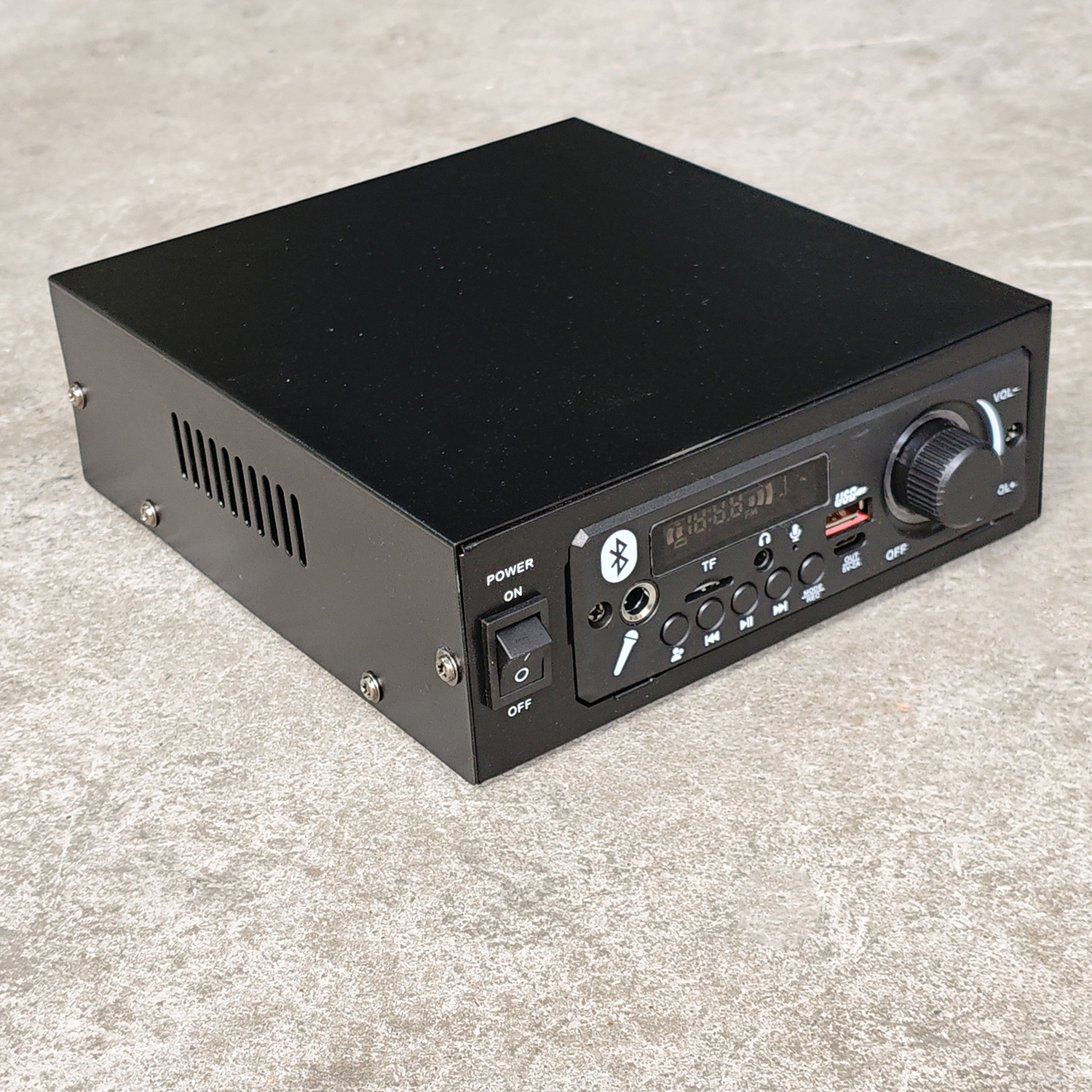 180W带录音耳机功能数字小功放12V24V110V220V 2.0双声道蓝牙功放
