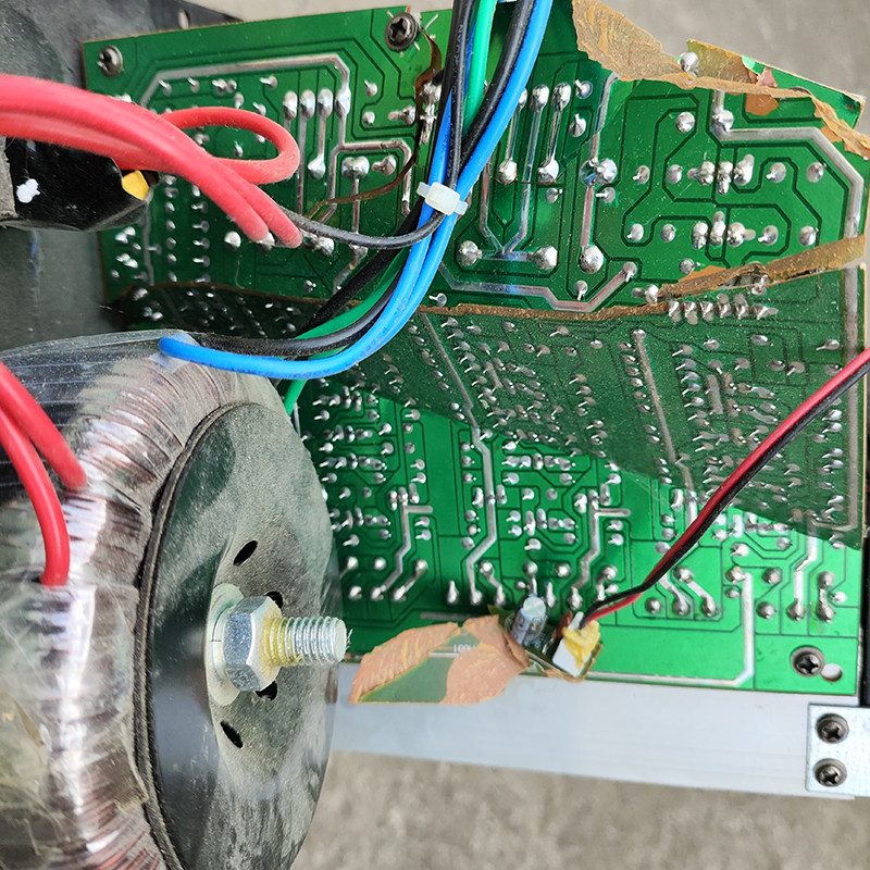 变形带环牛2.1声道损坏功放板二手拆机维修功放板.亏本卖当零件用