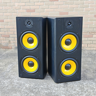 8寸3D立体声音箱音箱高中低三分频Hifi音箱优质木质八寸音箱家庭