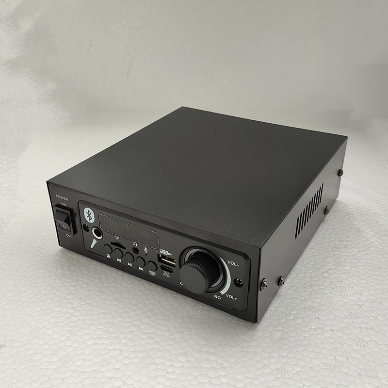 220V110V12V24V大功率蓝牙音箱功放机前级解码板带录音功放180W