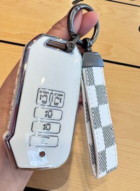 韩国适用起亚钥匙套壳KIA包K2 KX索兰托K4嘉年华狮跑sporta扣跨境