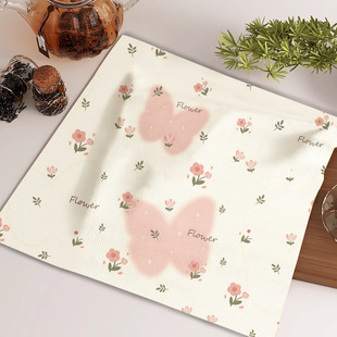 小清新碎花打印机防尘罩遮灰布冰箱防尘盖布空气炸锅防尘罩