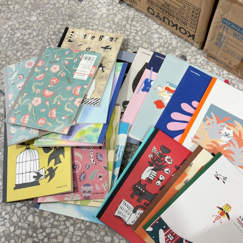 样品/国誉 A5插画师限定组合8本8款「渡边纸」