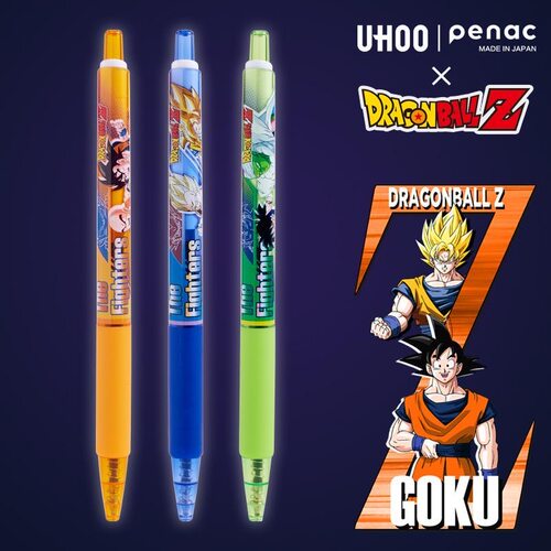 正版授权优和penac日本龙珠限定联名款孙悟空中性笔超级赛亚人