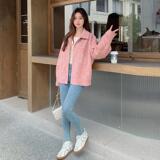 灯芯绒外套显瘦夹克上衣8819p135k198，女装短外套，2B080