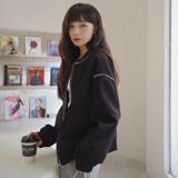 春装新款黑色小香风花边外套5838-P130K188，女装短外套，2B080