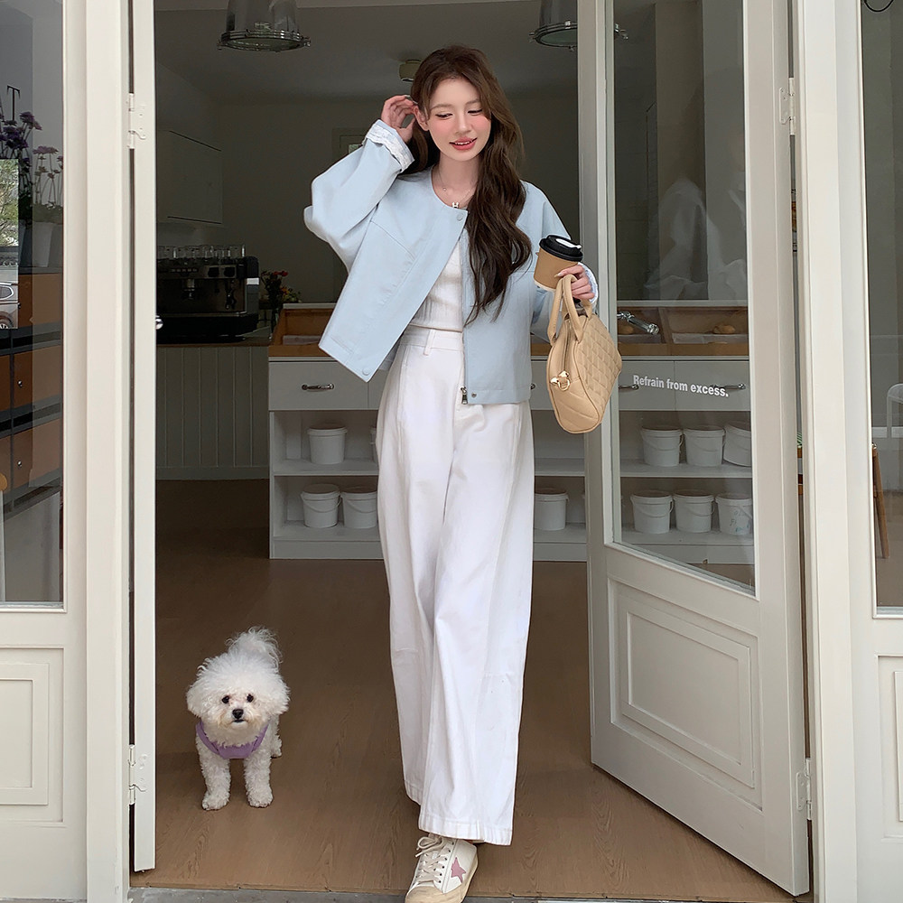 现货秋装宽松短外套上衣057-9110p130k188，商品下架区商品下架区，唯尔萱