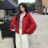 两面穿休闲外套女2025年秋季新款今年流行爆款小个子宽松显瘦夹克，商品下架区，唯尔萱