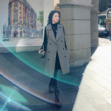 现货秋装黑色格子西装马甲057-20080-P90K159，商品下架区，唯尔萱