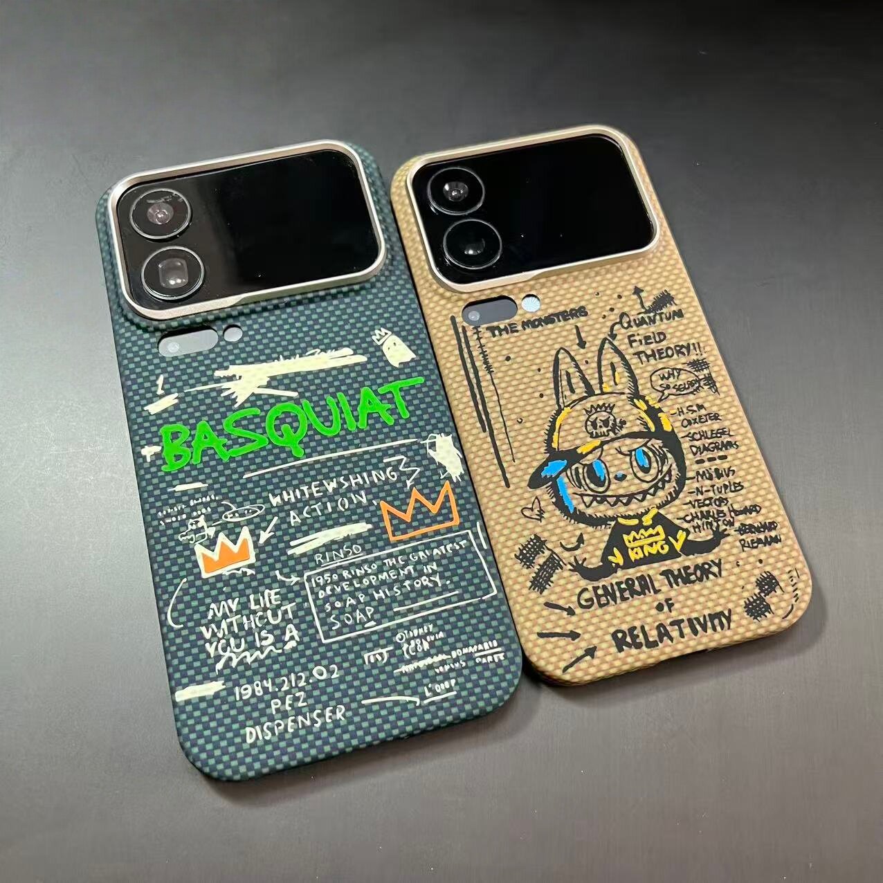 适用于新款MIUI/小米17promax真凯夫拉磁吸芳纶碳纤维手机壳涂鸦三星堆拉布布马里奥磁吸超薄保护套