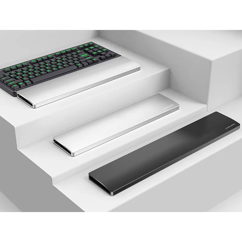 上新电脑键盘手托商务办公超薄有线金属肘托简约便携桌上桌面通用