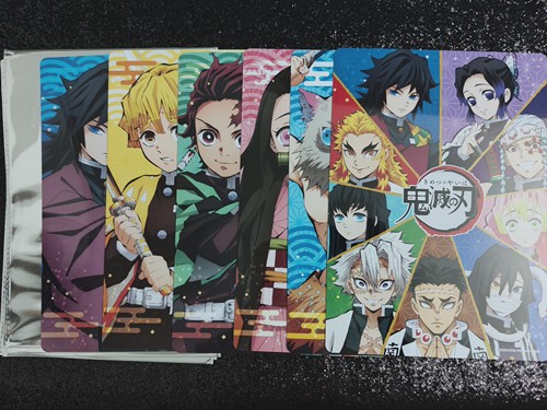全新日版现货鬼灭之刃灶门炭治郎伊之助油管限定A4垫板
