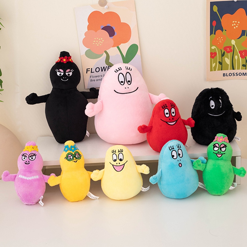barbapapa全套玩偶巴巴爸爸一家