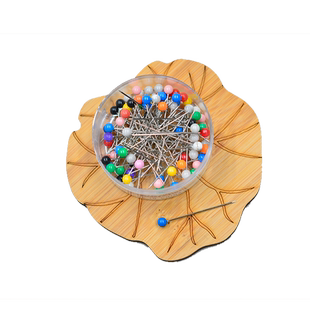 彩色大头针珠针定位针固定针服装立裁针珍珠针大号定型针插工具